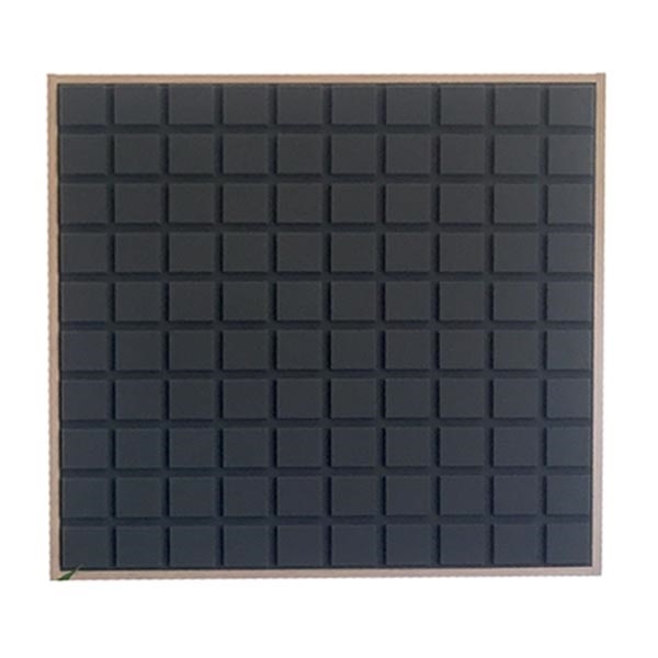 AM Block v rámu 100 x 100 cm - Barevné varianty: dekor dub