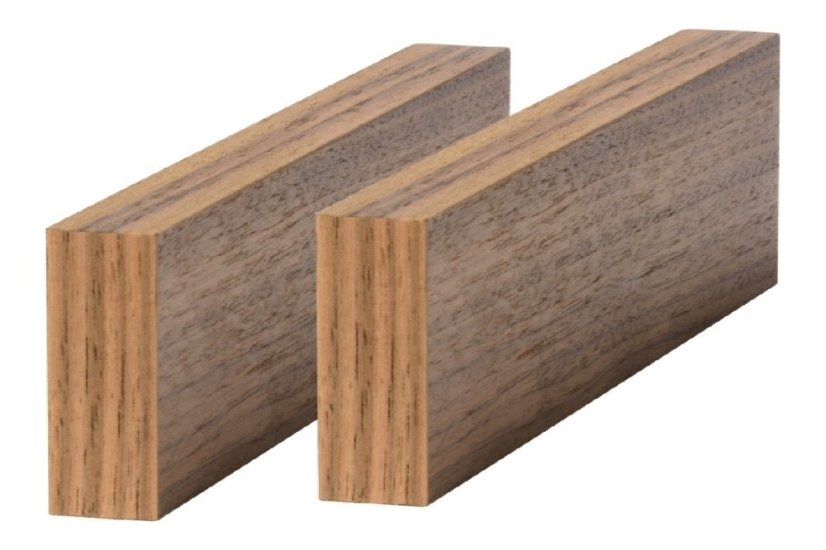 Pro-Ject Wooden side DS2 - magnetické dřevěné bočnice - Barevné varianty: ořech