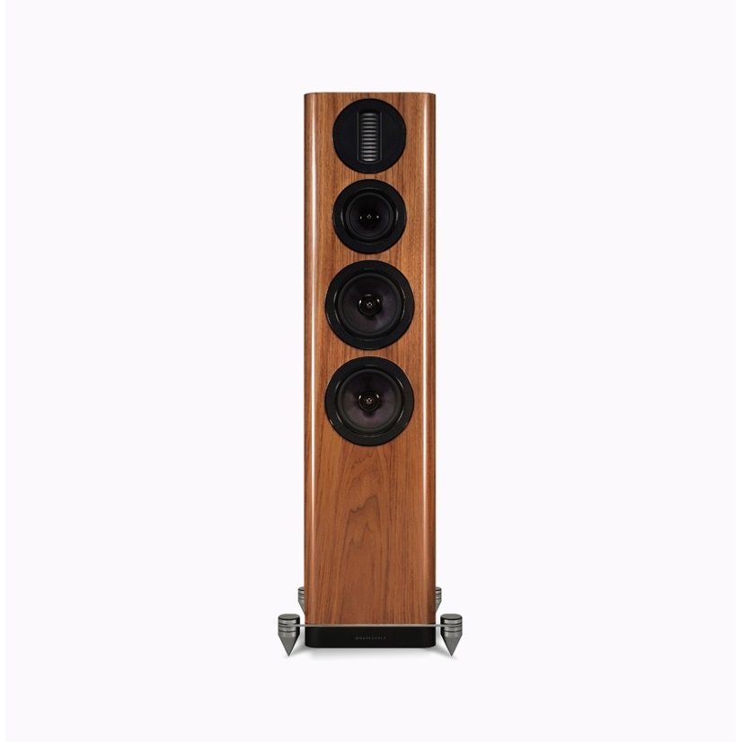 Wharfedale AURA 4 - Barevné varianty: Ořechová leštěná dýha