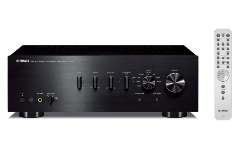 Yamaha A-S701 - Barevné varianty: Černá