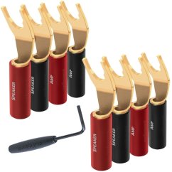 Audioquest SureGrip 100 Gold vidličky (set 8 ks)