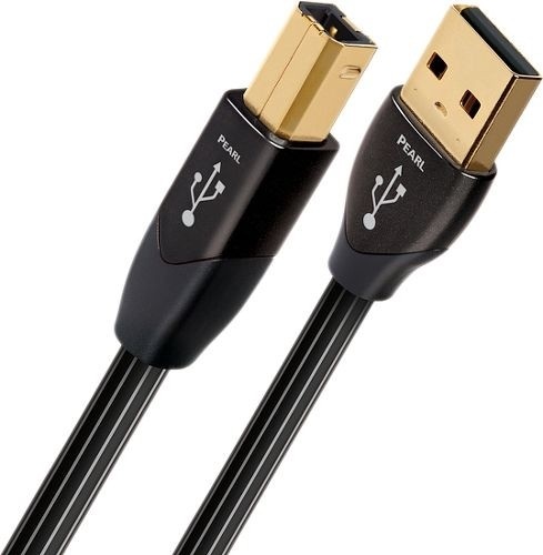 Audioquest Pearl USB 2.0 A/B - Délka kabelu: 1,5 m Audioquest Pearl USB 2.0 A/B - Délka kabelu: 1,5 m
