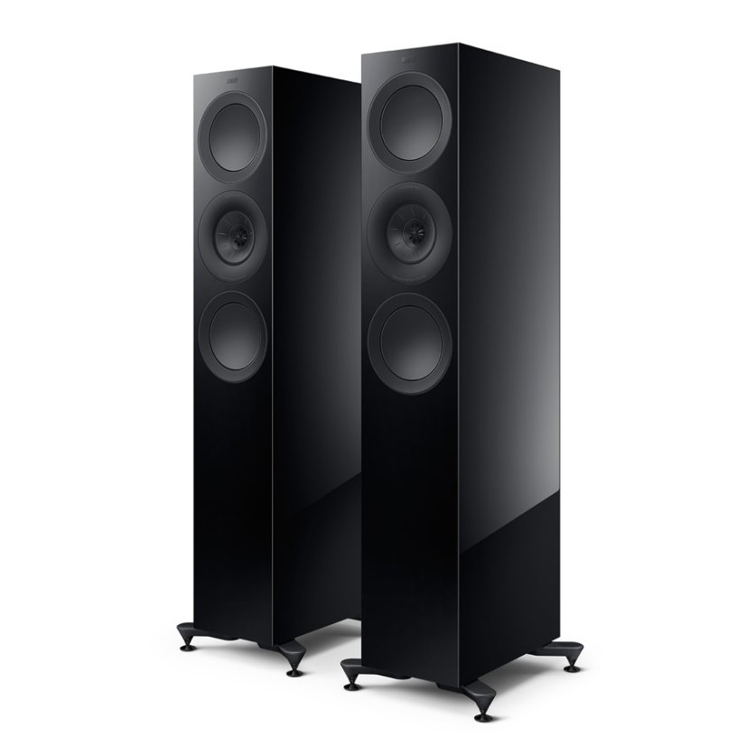 KEF R7 Meta - Barevné varianty: černá piano