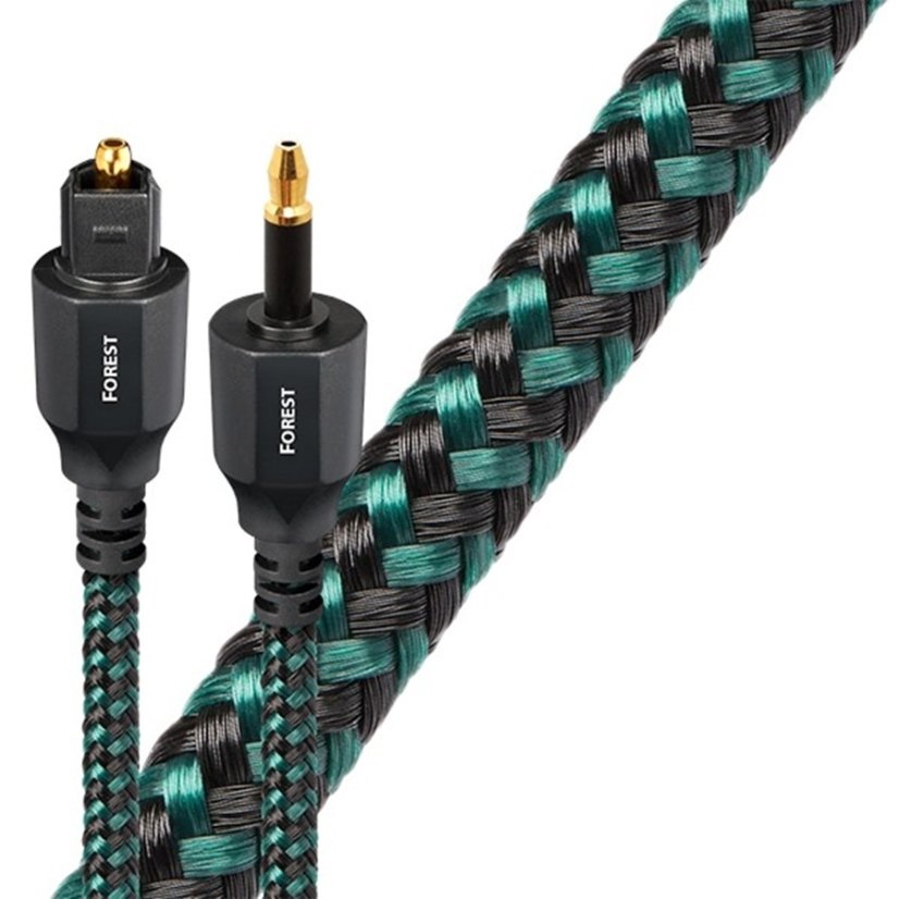 Audioquest Forest Optilink mini Toslink-Full size - Délka kabelu: 0,75 m Audioquest Forest Optilink mini Toslink-Full size - Délka kabelu: 0,75 m