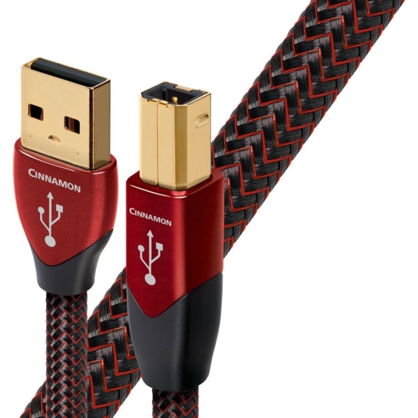 Audioquest Cinnamon USB 2.0 A/B - Délka kabelu: 5 m
